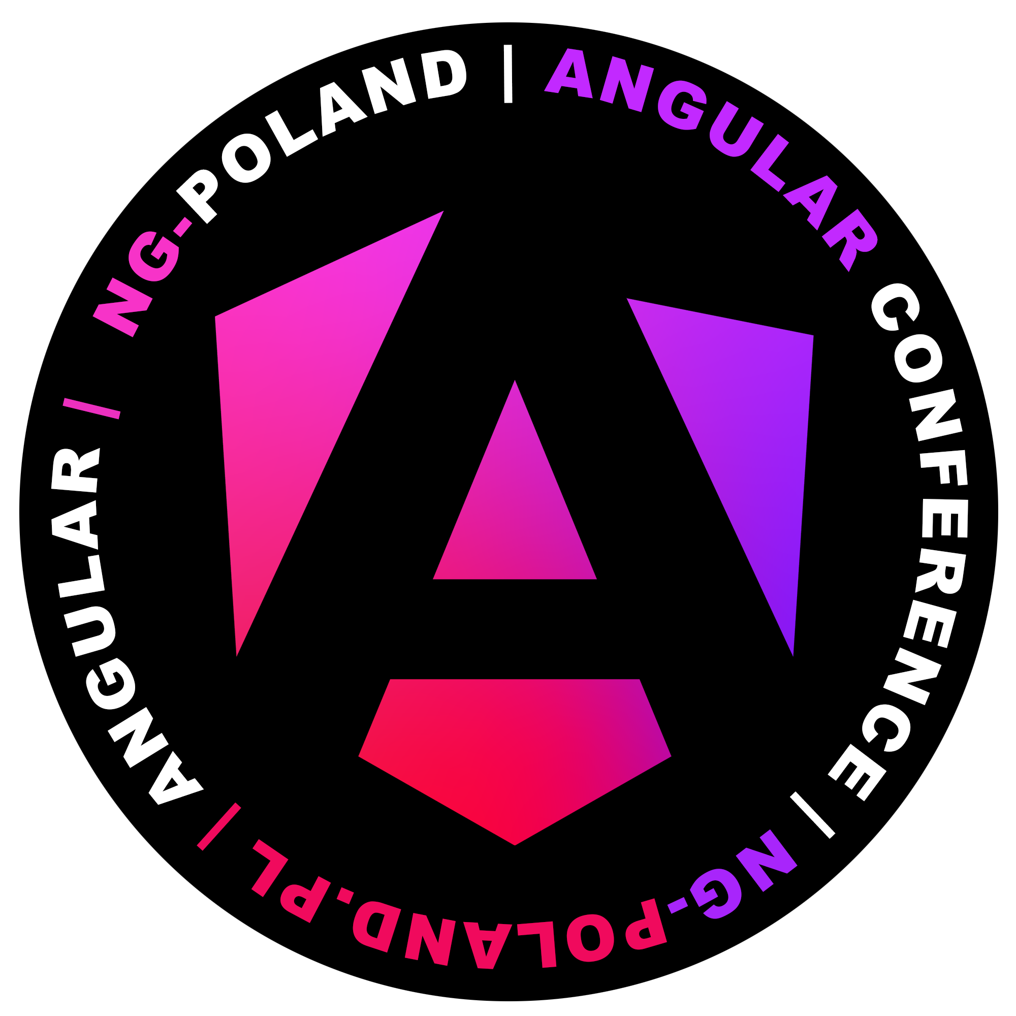 NG Poland logo circle black